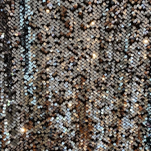 Silver & Gray Sequin Tank Tunic - Picture 2 of 5